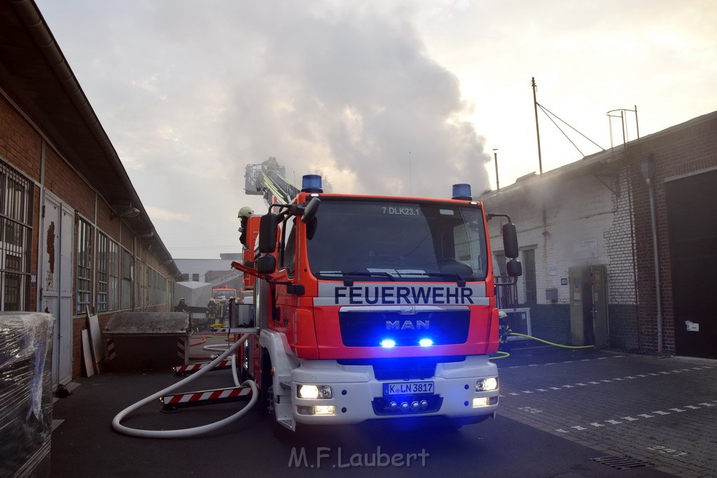Feuer 4 Schreinerei Koeln Porz Wahn Wilhelm Ruppert Gelaende P0062.JPG - Miklos Laubert